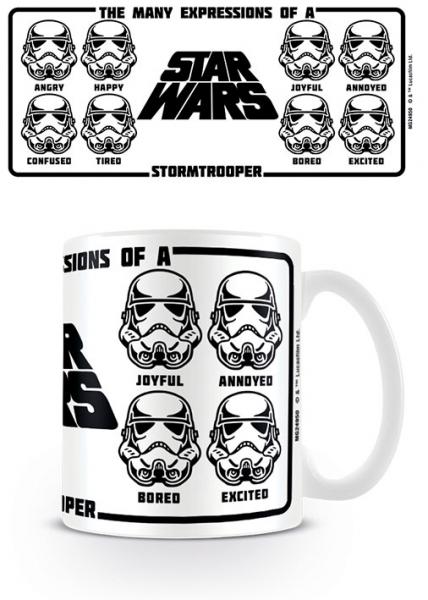 Star Wars - Tasse : Expressions Of A Stormtrooper