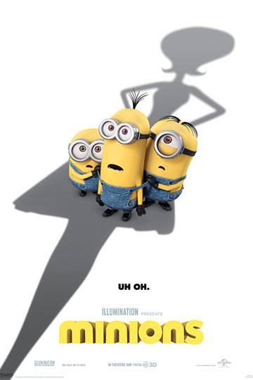 Minions Poster : Uh-Oh  ca. 40 x 50 cm