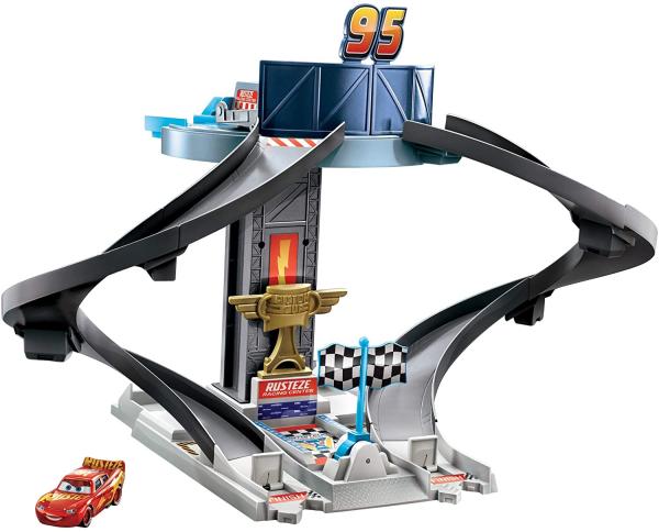Disney Pixar Cars GJW42 Rust-Eze Racing Tower Race Set