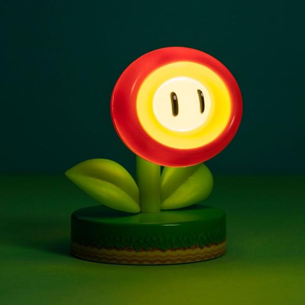 Super Mario - Icon Lampe : Fire Flower (V2) * ca. 10 cm
