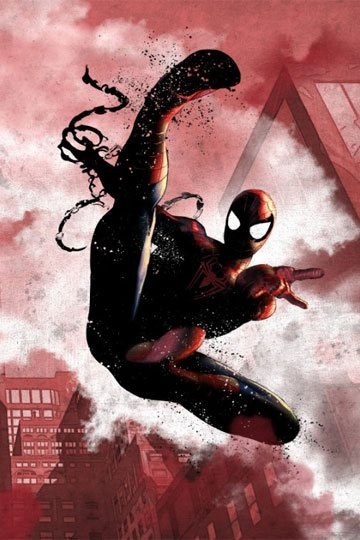 Marvel  Metall-Poster - Dark Edition : Spider-Man 10 x 14 cm