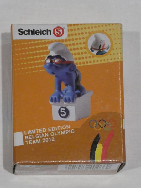 Schleich - Die Schlümpfe (Smurfs): Schwimmer Schlumpf Olympia