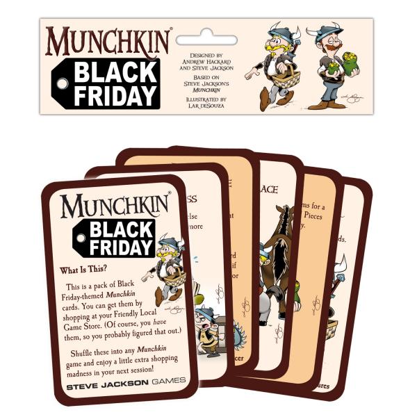 Munchkin - Black Friday (Ergänzungs-Set) * englisch * 5 Karten