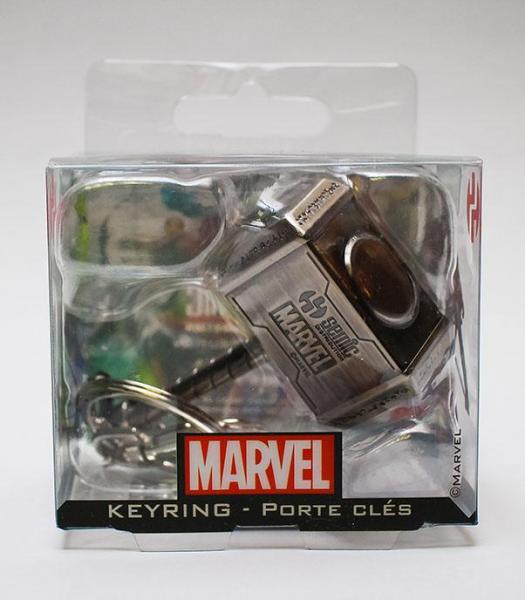 Marvel Comics - Metall-Schlüsselanhänger : Thor's Hammer