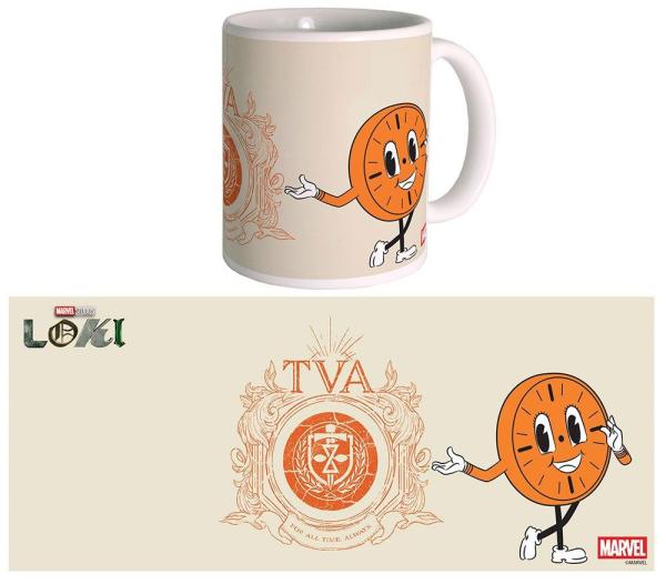 Loki - Tasse : TVA Logo and Miss Minutes