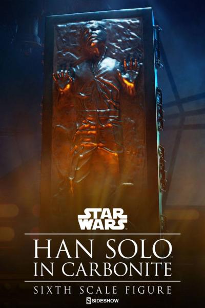 Sideshow - Star Wars Actionfigur 1/6: Han Solo in Karbonit 38 cm
