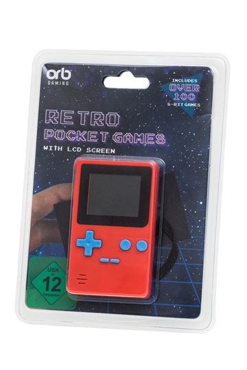 ORB Retro Handheld Konsole : 152 8-Bit Spiele - ca. 10 cm