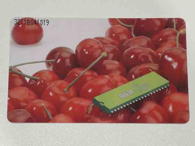 Telefonkarte K 309 09.92 2.000 DPR "Chip & Cherries" * selten