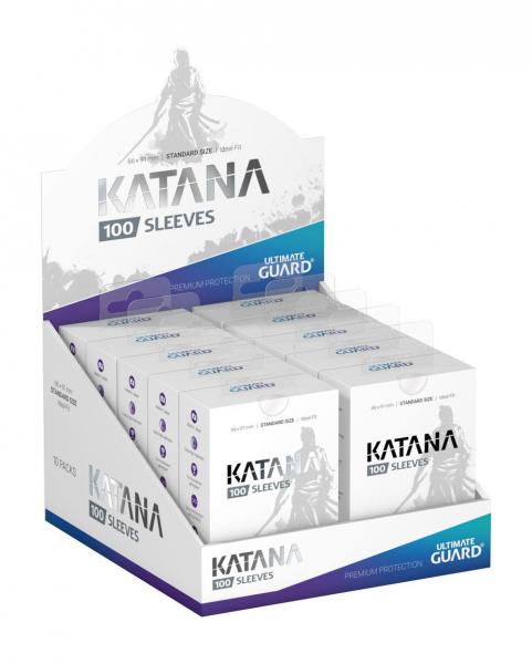 Ultimate Guard Katana Sleeves Standardgröße Transparent (100)