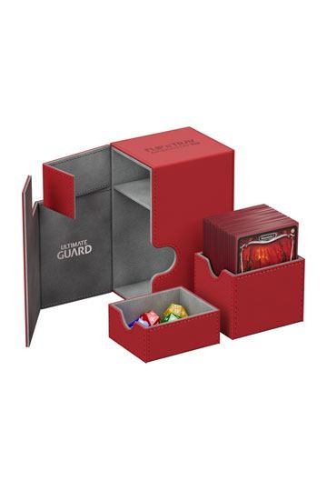 Ultimate Guard Flip´n´Tray Deck Case 80+ Standard XenoSkin red