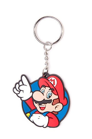 Nintendo Gummi-Schlüsselanhänger "Mario, It's Me !" - 6 cm