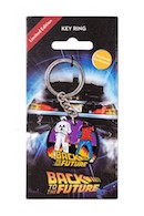 Zurück in die Zukunft - Metall Schlüsselanhänger : Marty & Doc
