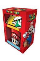 Super Mario - Geschenkbox : Mario (Tasse, Untersetzer, ...)