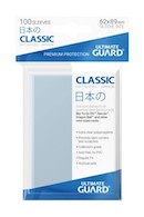 UG Classic Soft Sleeves Japanische Größe Transparent (100 St.)